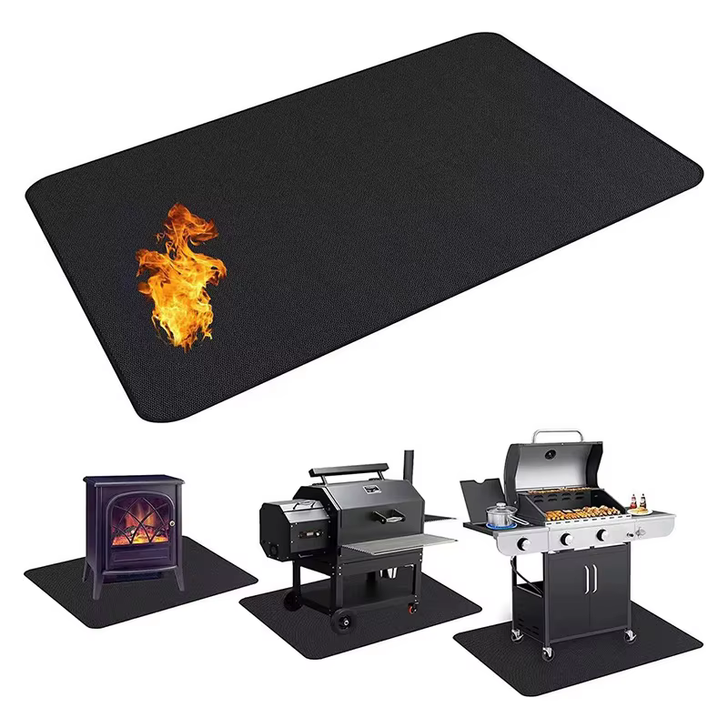 Tapis ignifuge rond multifonctionnel de 24/30/36 pouces