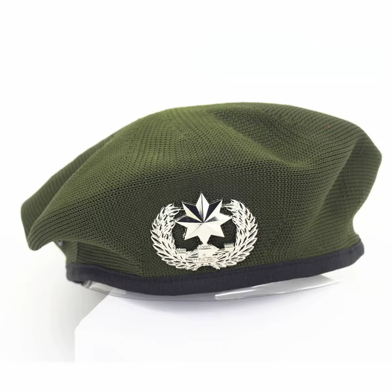 Béret en maille pour hommes et femmes, casquette de Costume respirante d'été réglable