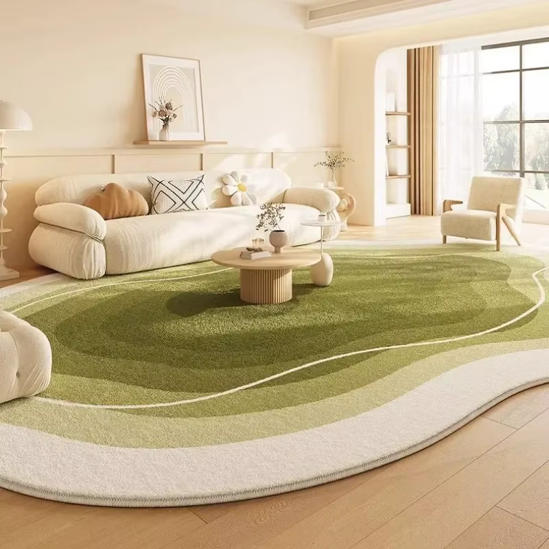 Tapis de sol doux et moelleux pour salon