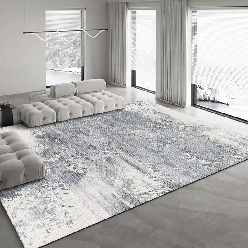 Tapis de luxe léger pour chambre à coucher