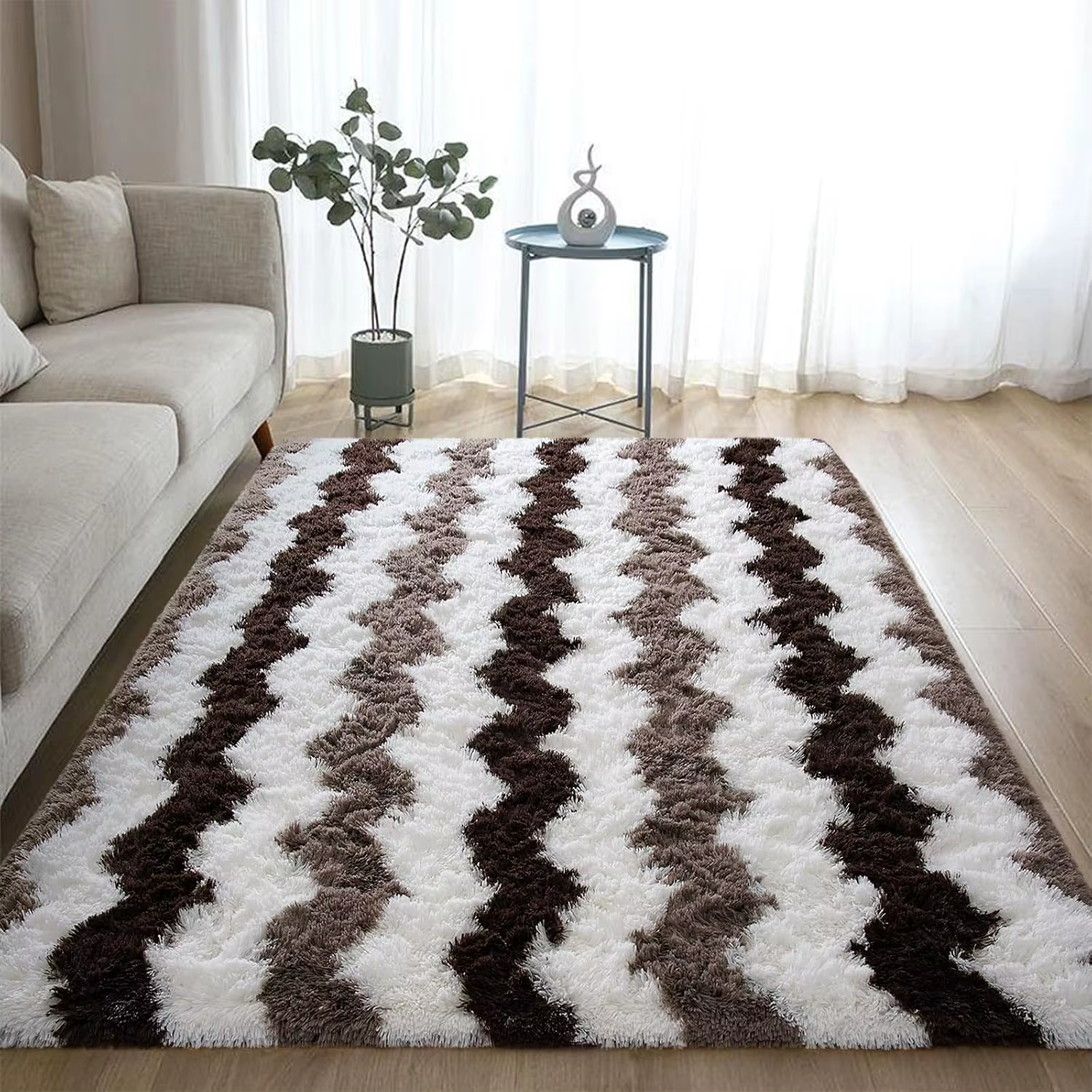 VIKAMA tapis moelleux pour chambre