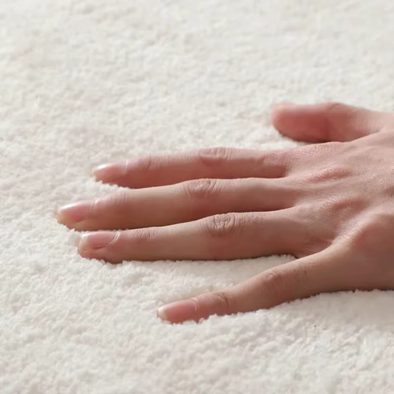 Tapis rond salon chambre décoration