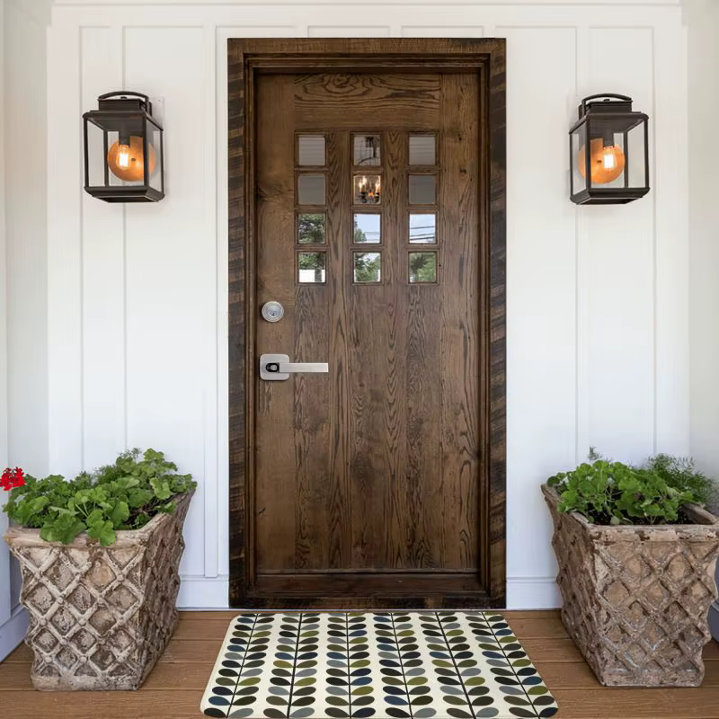 Orla Kiely-Tapis de porte d'entrée moderne du milieu du siècle