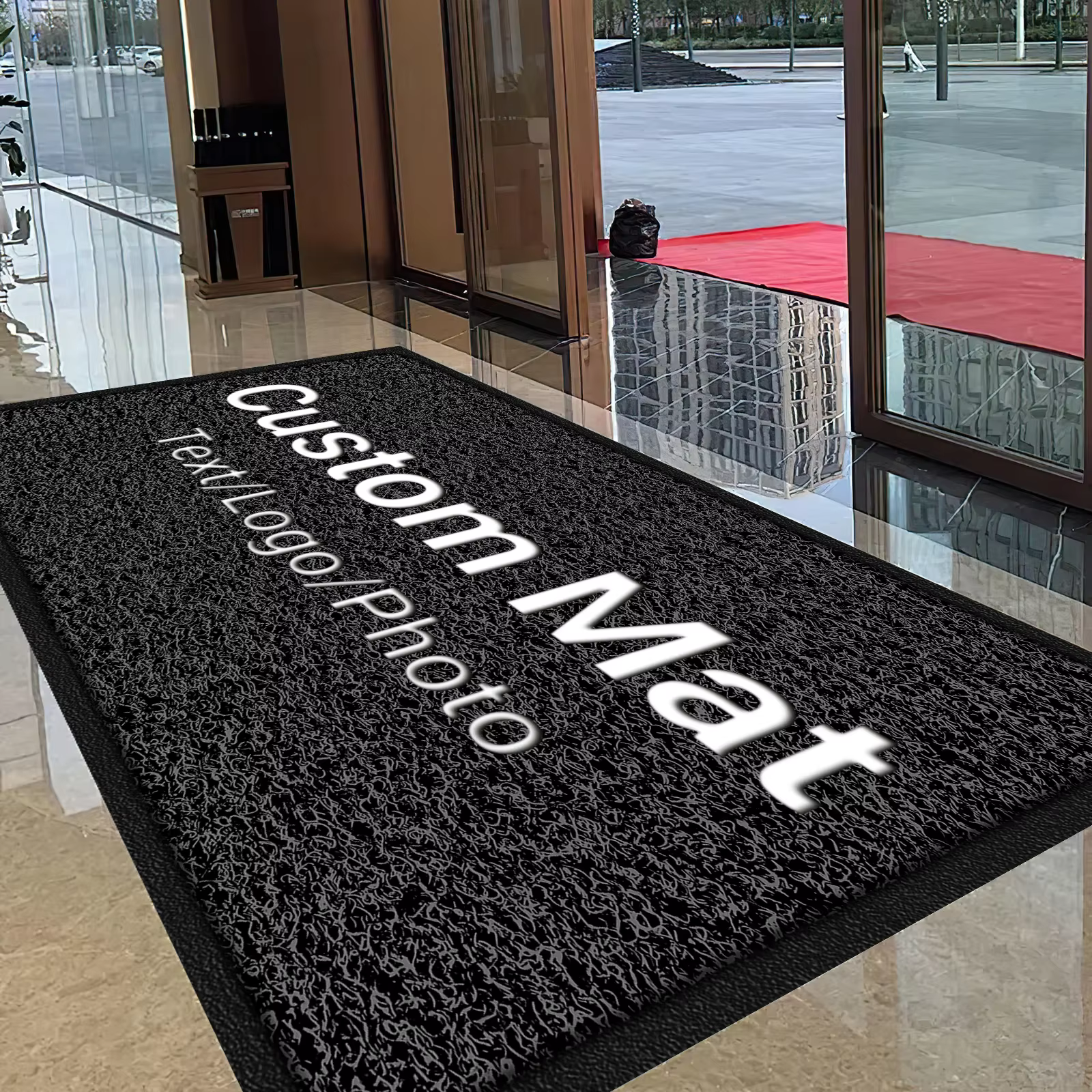 Tapis de pied personnalisé