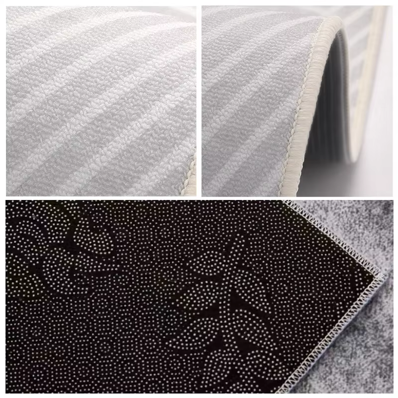 Tapis de salon imprimé végétal