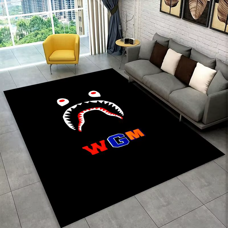 Tapis antidérapant Fashion B-BAPE pour salon