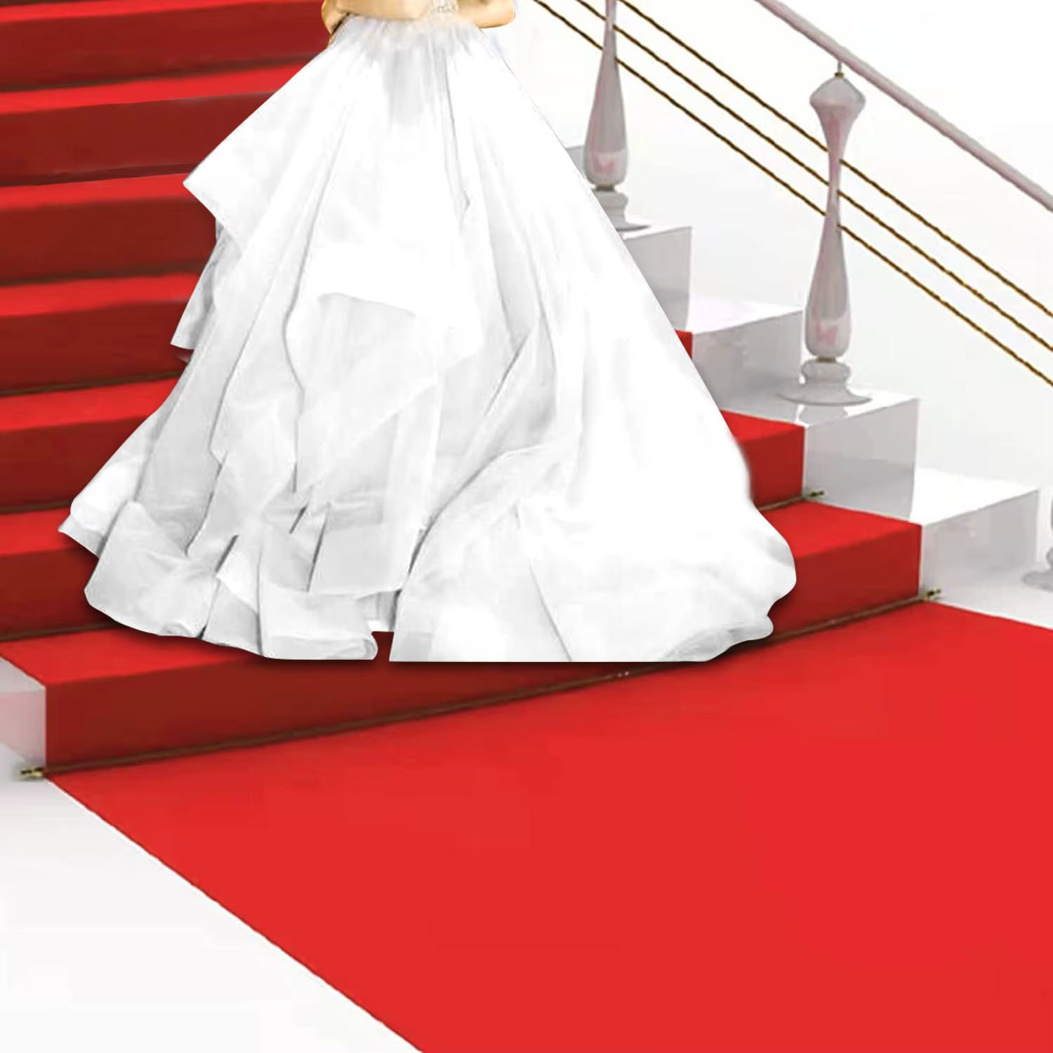 Tapis de mariage rouge