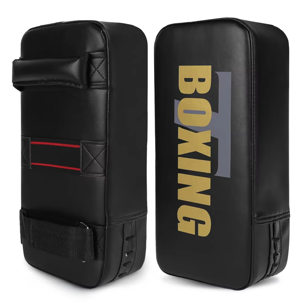 1 Cible de pied de boxe, 1 Cible de main, 1 Cible de frappe MMA Muay Thai pour le Taekwondo, Équipement d'entraînement de boxe pour enfants et adultes
