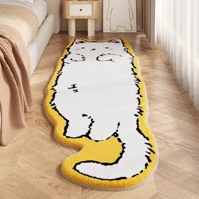 Vikama chat Long tapis drôle moelleux