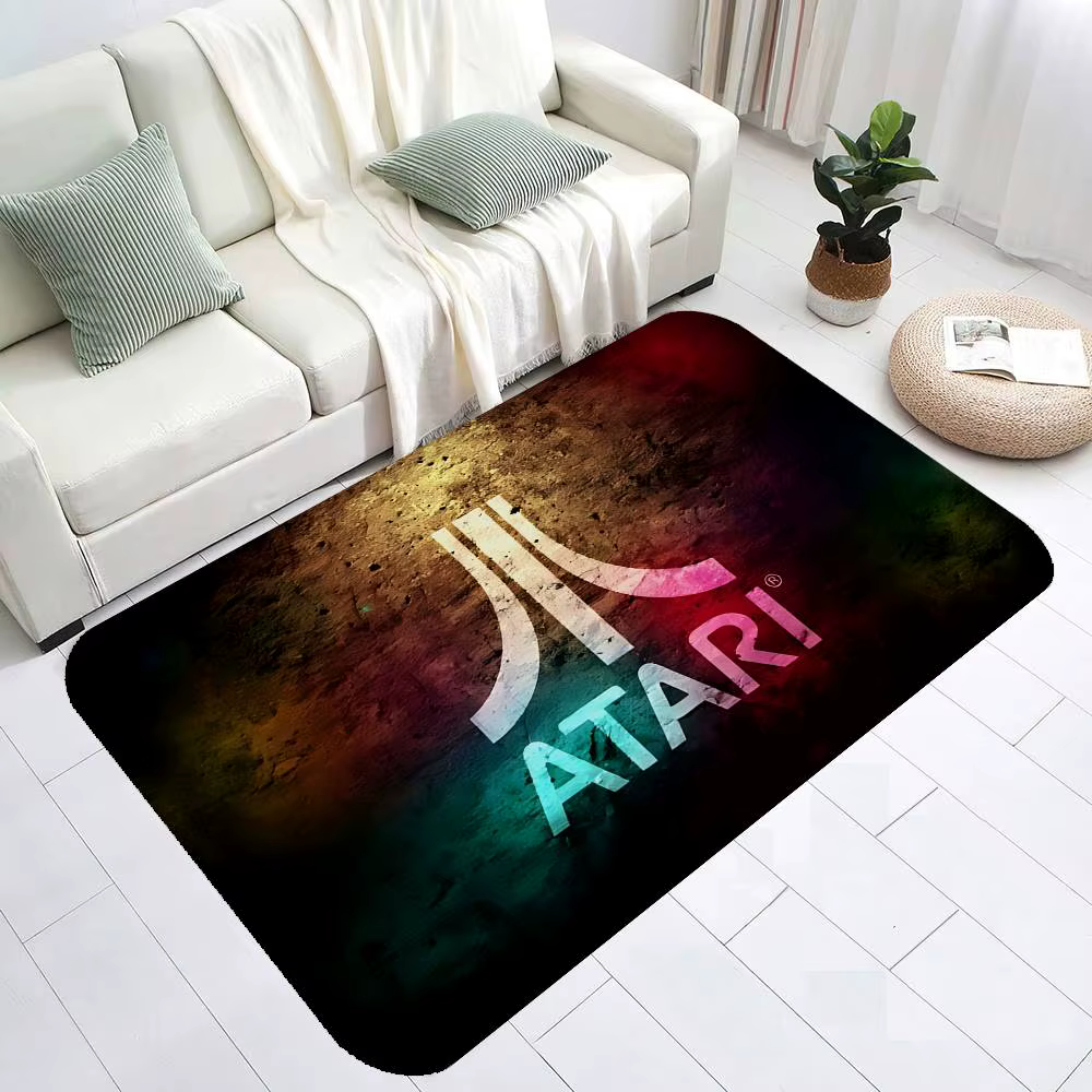 Tapis de porte avec logo Atari