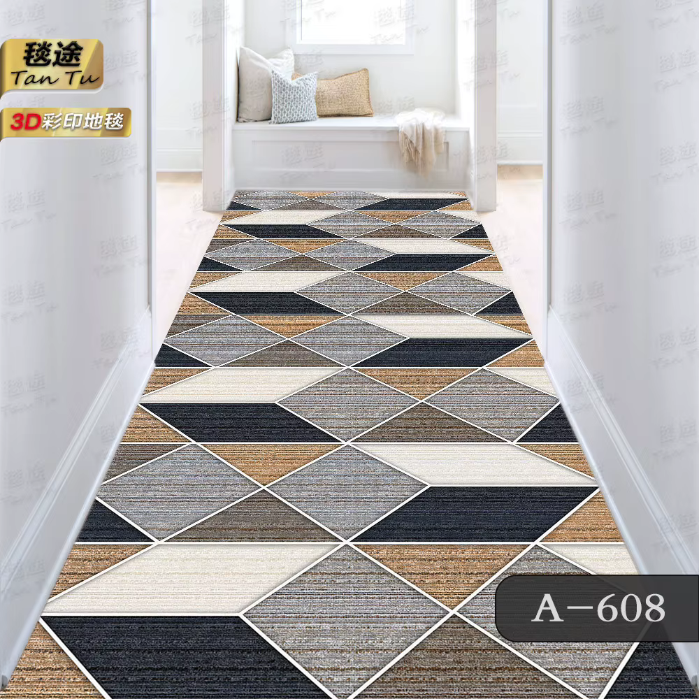Tapis longs de couloir de luxe moderne