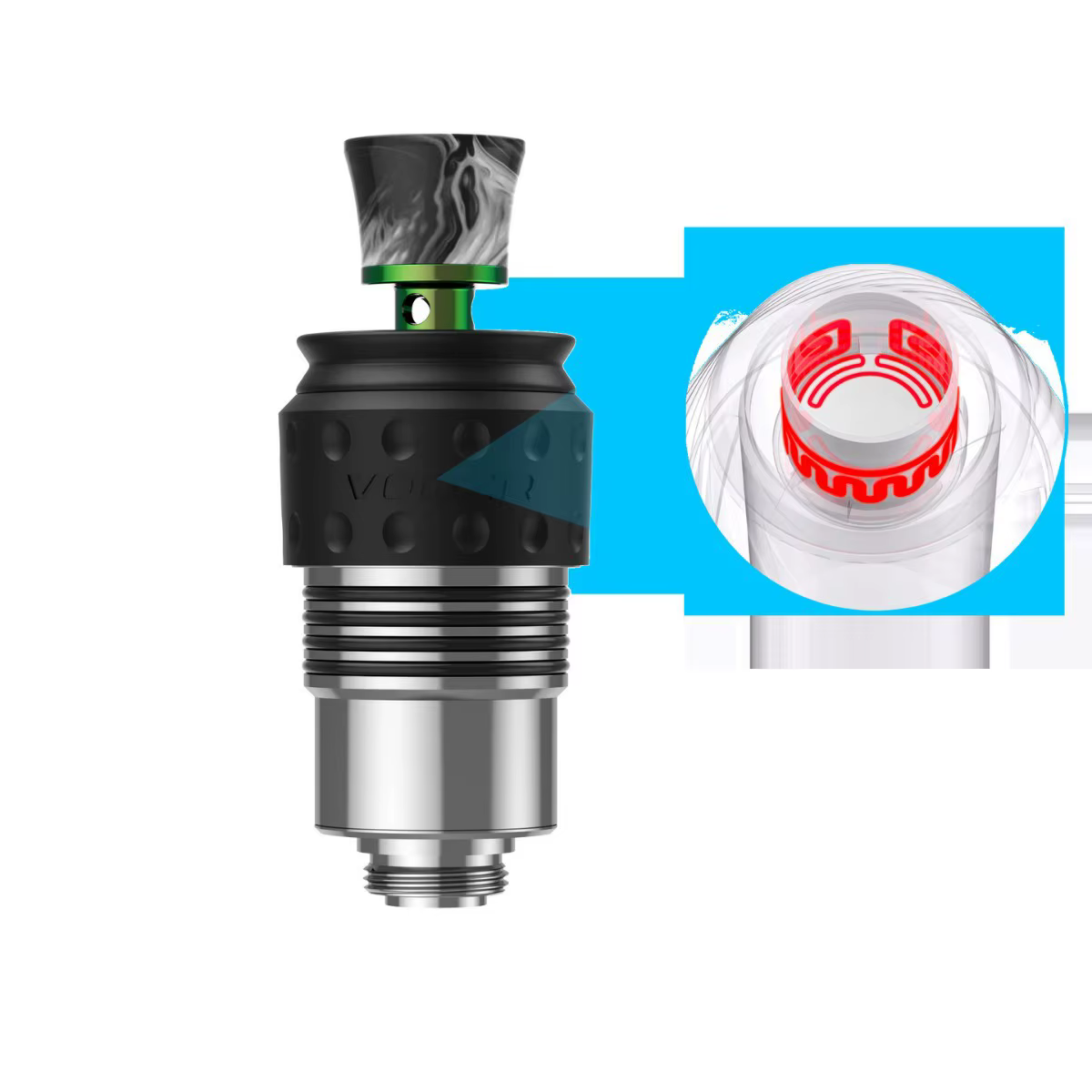 Carta3DXLChamber core focusvCarta2voozratomizer metal