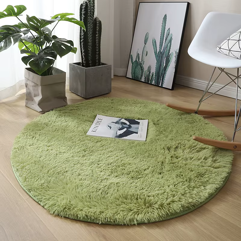 Tapis moelleux en laine lea pour salon