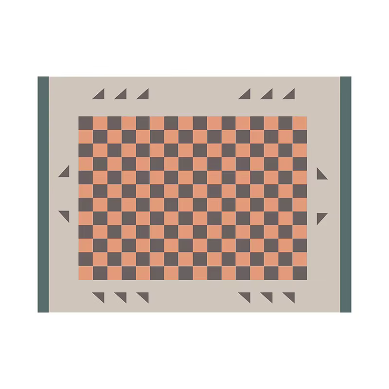 Tapis de frêne simple pour chambre à coucher de fille