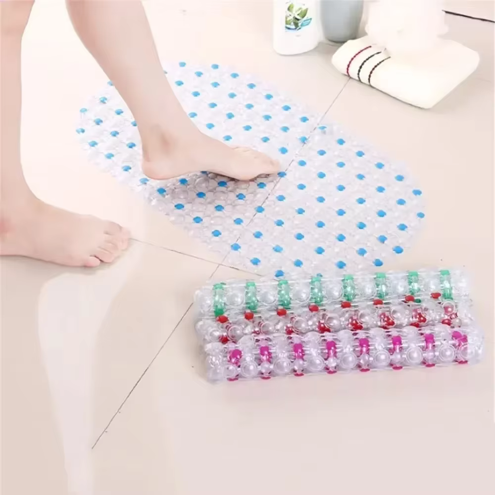Tapis de bain antidérapant en PVC non ald