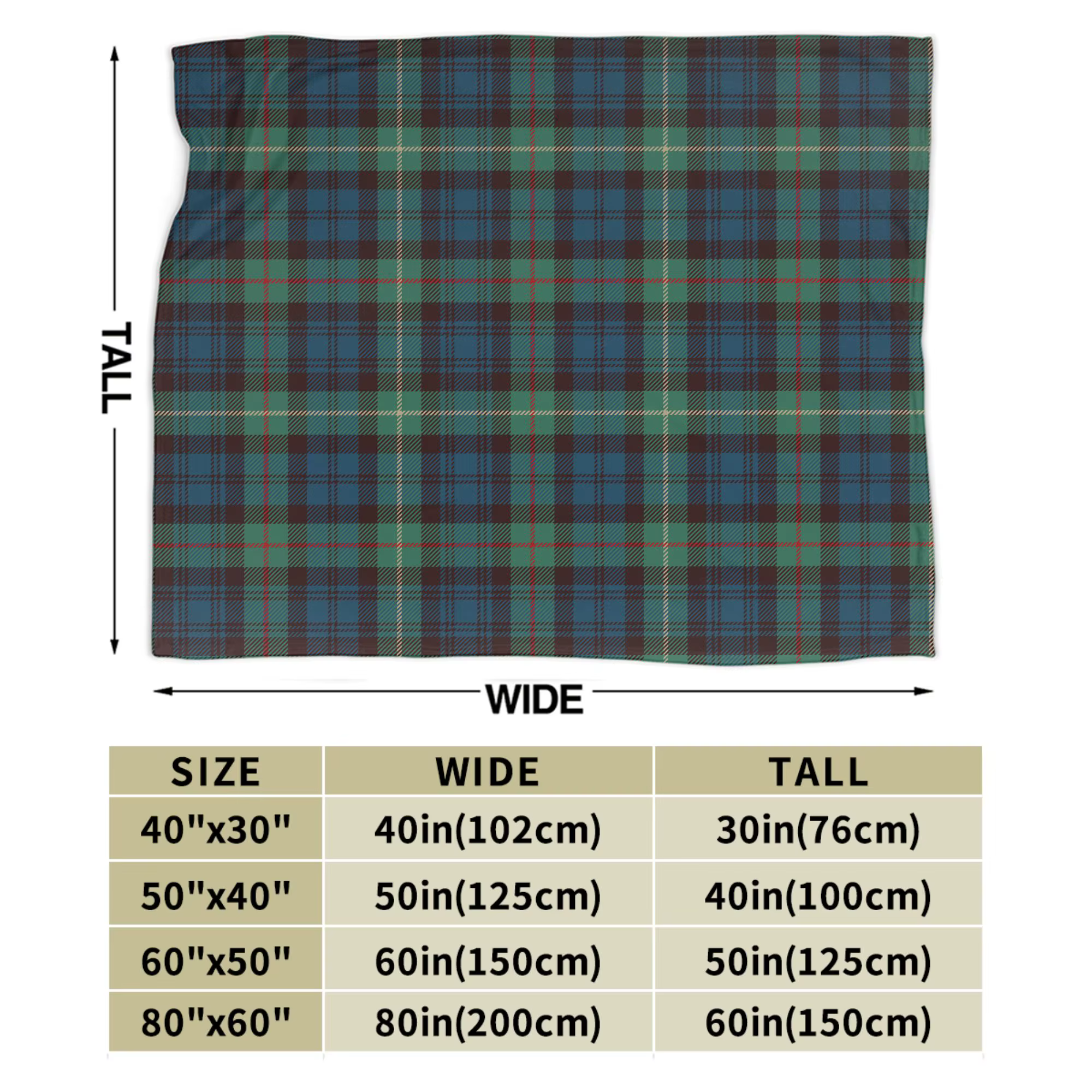 Tartan rustique vert et bleu noir montre Plaid couvertures de vacances corail polaire en peluche imprimé carreaux couvertures pour tapis de lit pièce