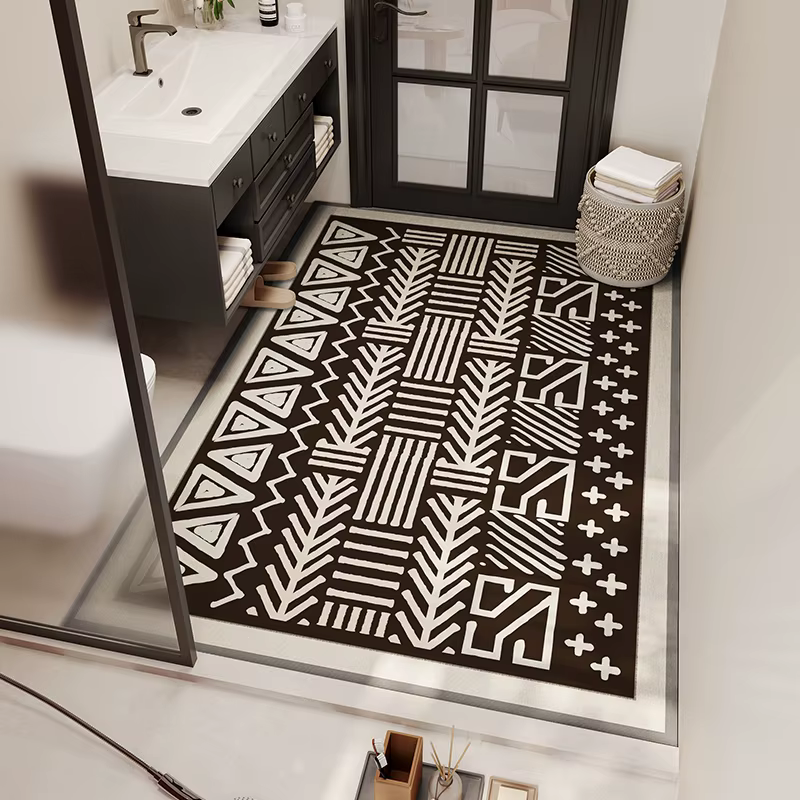VIKAMA – tapis de bain de Style ethnique bohème