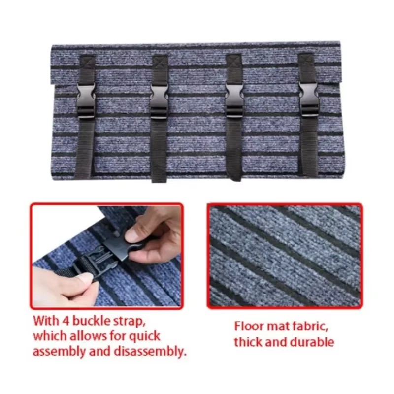 Paillasson d'extérieur pour caravane, tapis d'escalier pour camping-car, robuste et antidérapant, accessoires de remplacement pour voyage et Camping