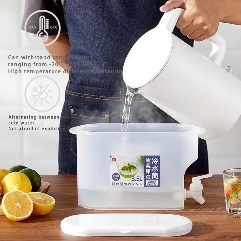 Bouilloire Froide à Usage Domestique, Distributeur de Boissons en Plastique, Adapté aux Fêtes et 03