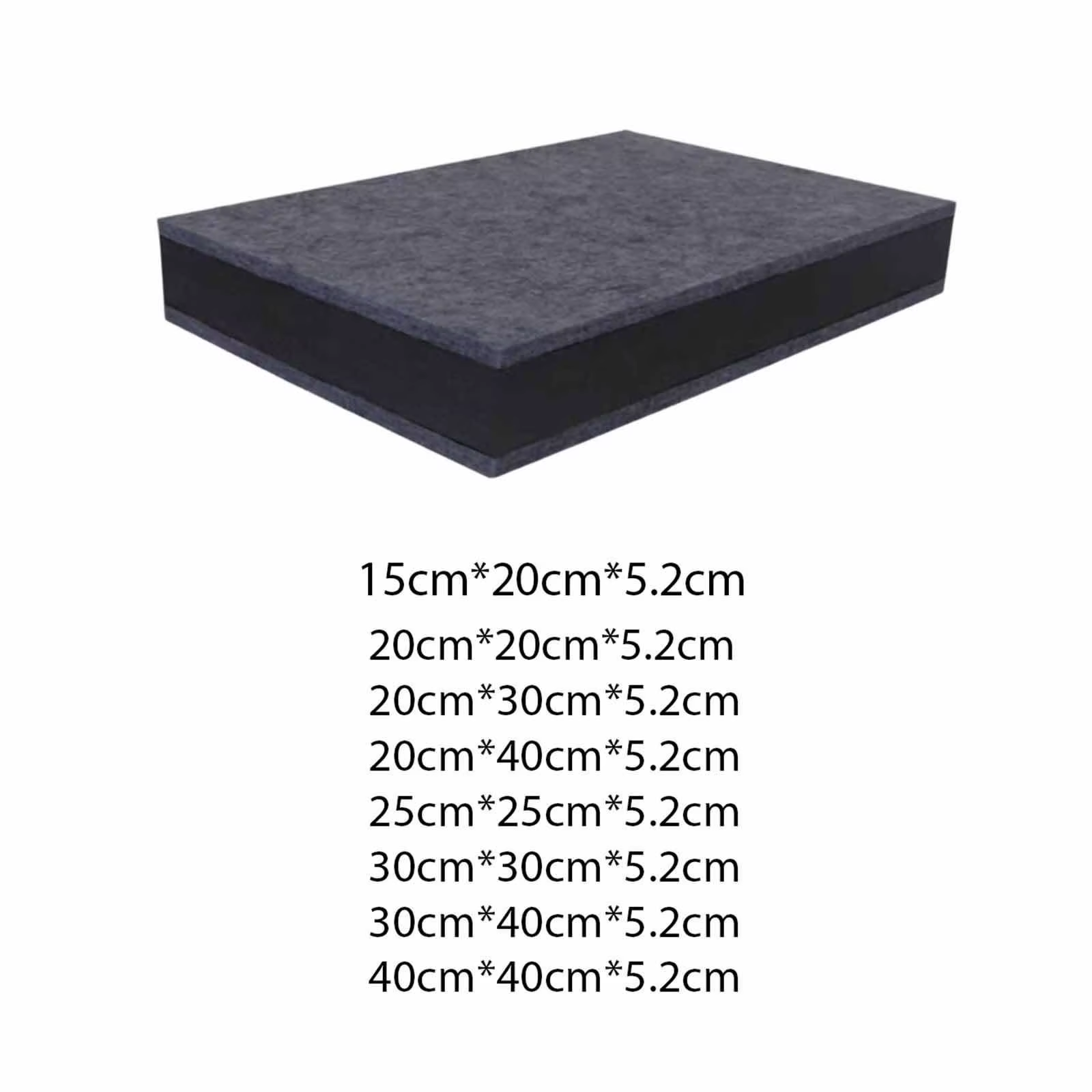 1 PC Tapis anti-vibration premium, réducteur de bruit et amortisseur de chocs pour tapis de course, batterie, studio et salle d'exercice