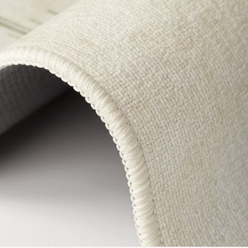Tapis de salon anti-alde lavables verts