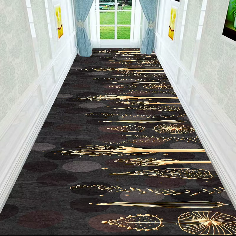 Tapis de couloir long moderne pour la maison