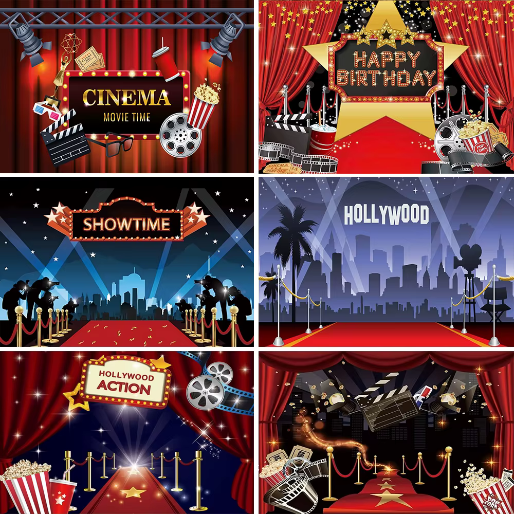 Cinéma Film nuit thème photographie Hollywood tapis rouge