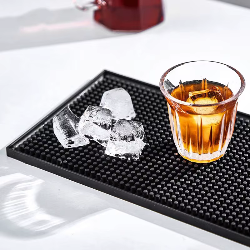 Tapis de Bar en caoutchouc pour café