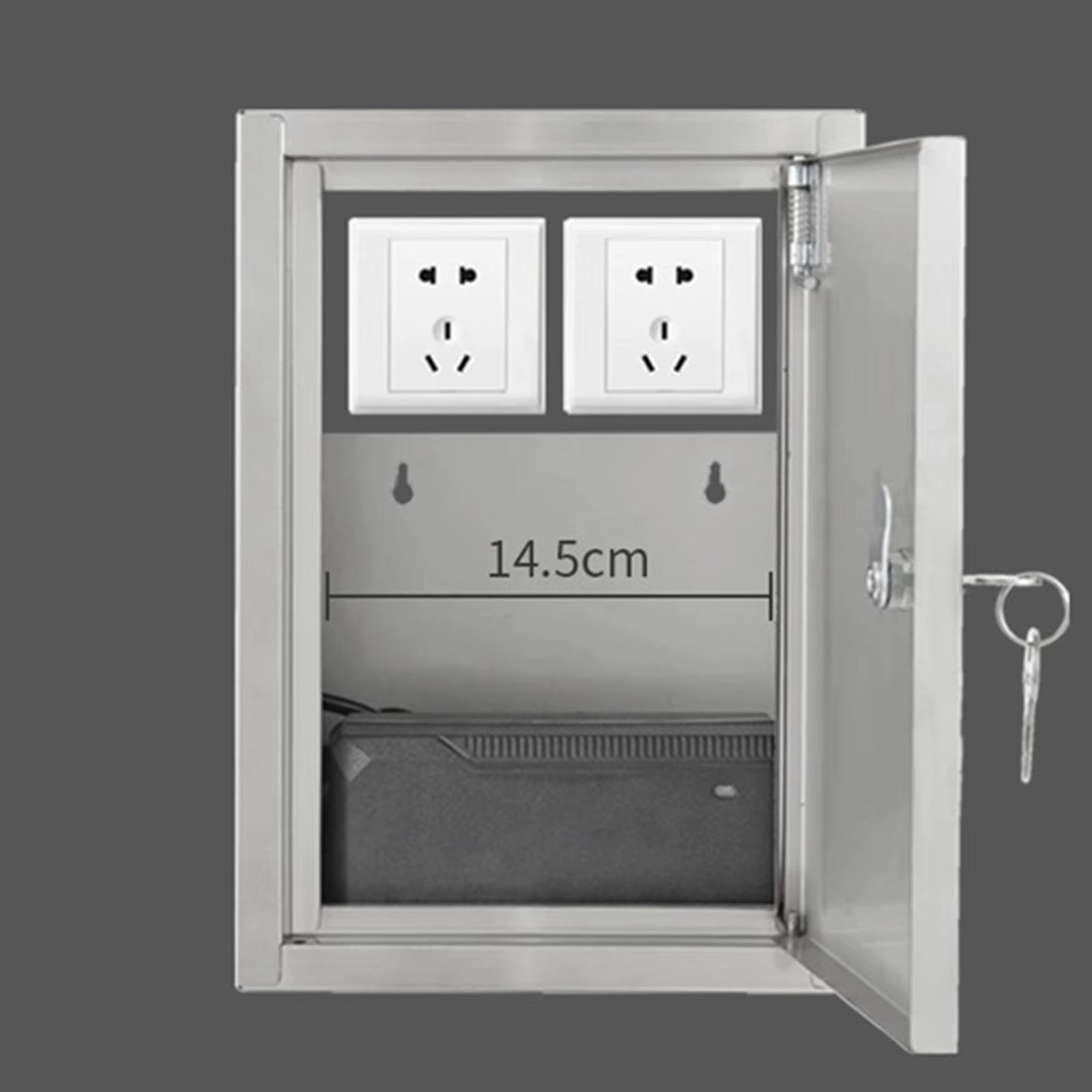 Boîtier de jonction électrique extérieur étanche en acier inoxydable robuste pour des connexions électriques sécurisées