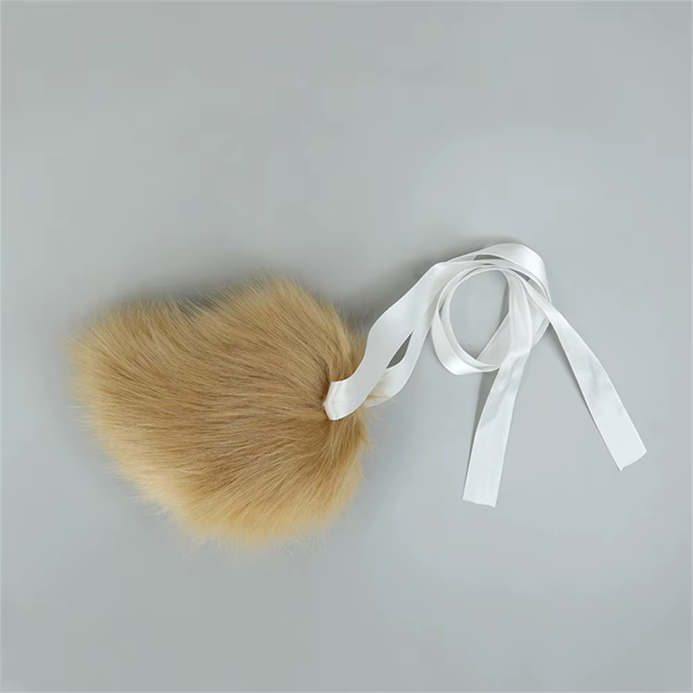 Queue de lapin en peluche Kawaii, 7 couleurs, queue de dessin animé rose, accessoires de Costume de Cosplay, queue de lapin Lolita pour jeu de rôle de fête, fille JK