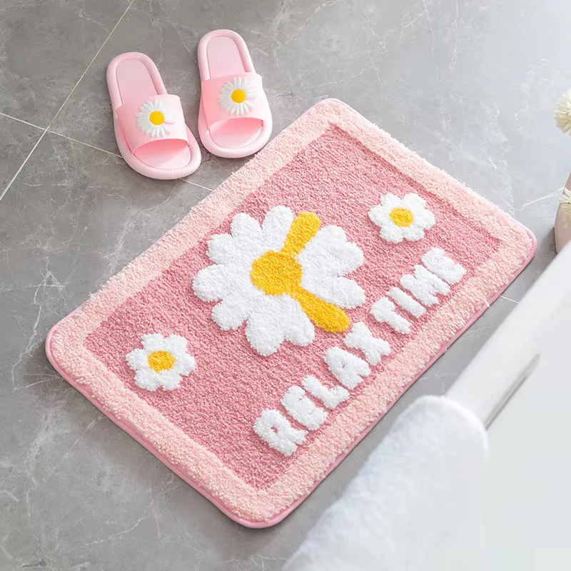 Tapis de Sol Antidérapant en Microcarence