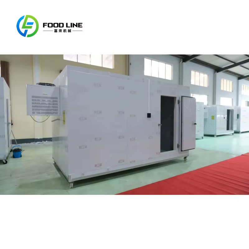 Chambre froide mobile sur mesure pour le stockage et la conservation des aliments à basse température