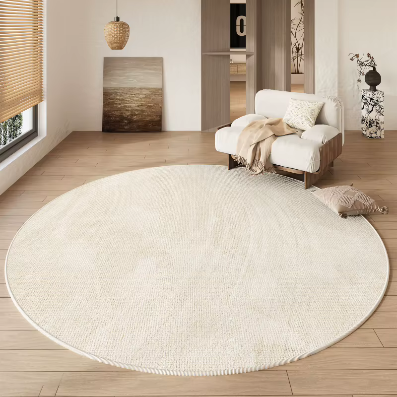 Wine-Sabi-Tapis Rond de Grande Surface