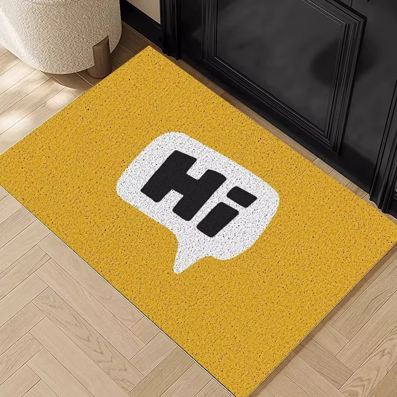 Tapis de porte d'entrée minimaliste