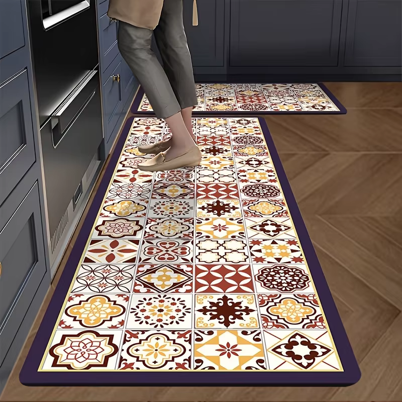 VIKAMA Tapis de cuisine imperméable