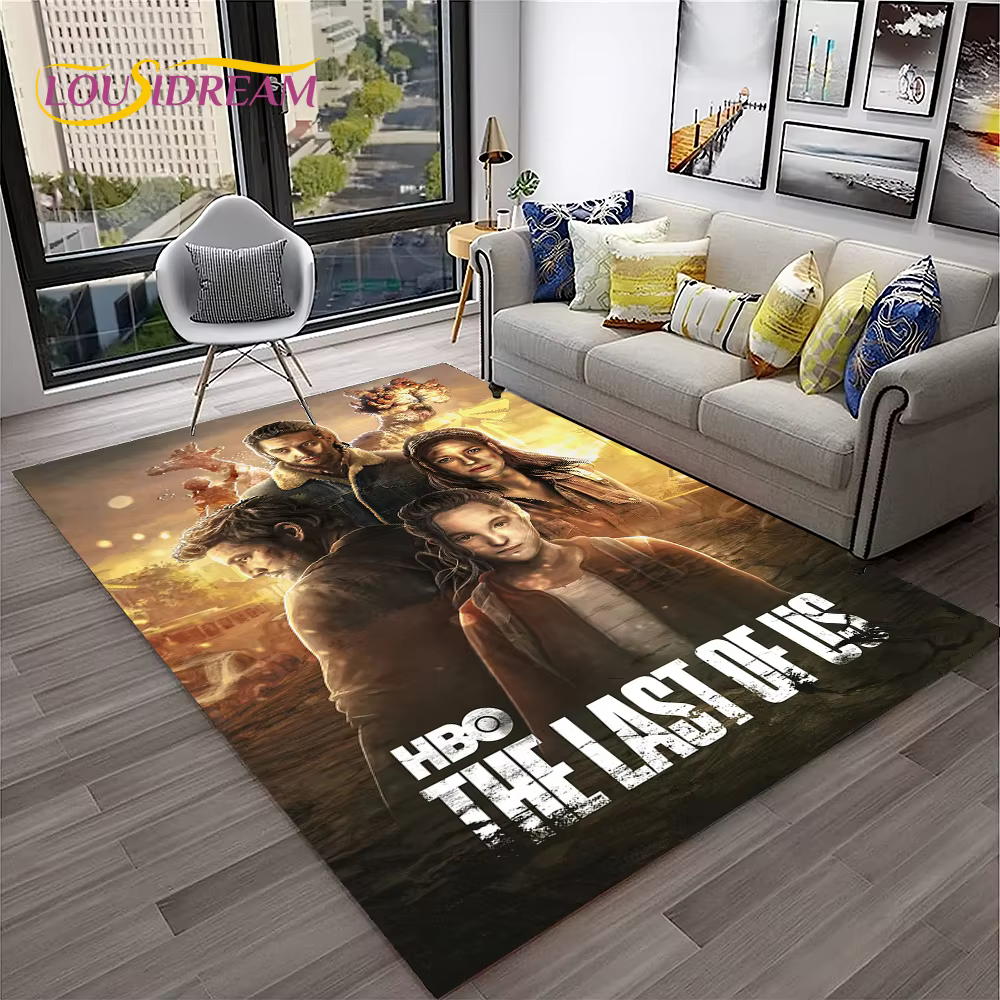 Le dernier d'entre nous jeu d'horreur Pedro TV tapis pour la maison salon chambre canapé paillasson décor