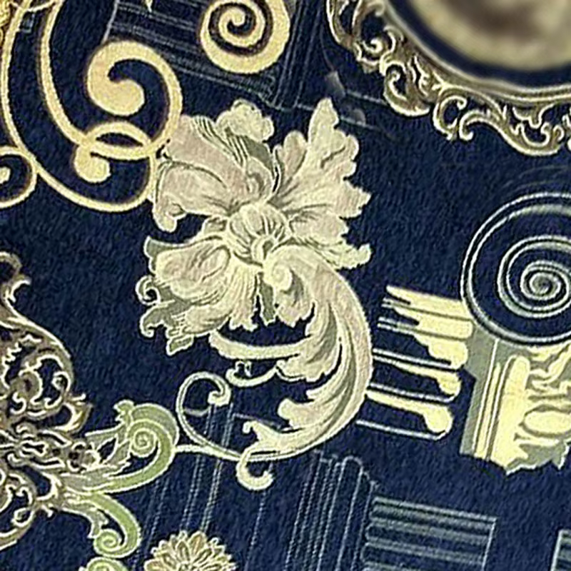 Tapis de Villa épais bleu Royal