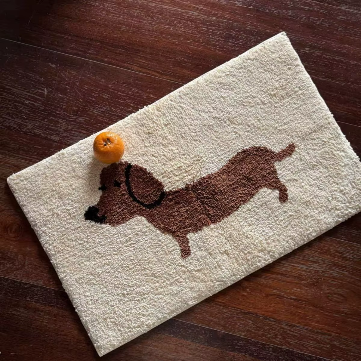 Tapis teckel de dessin animé américain VIKAMA