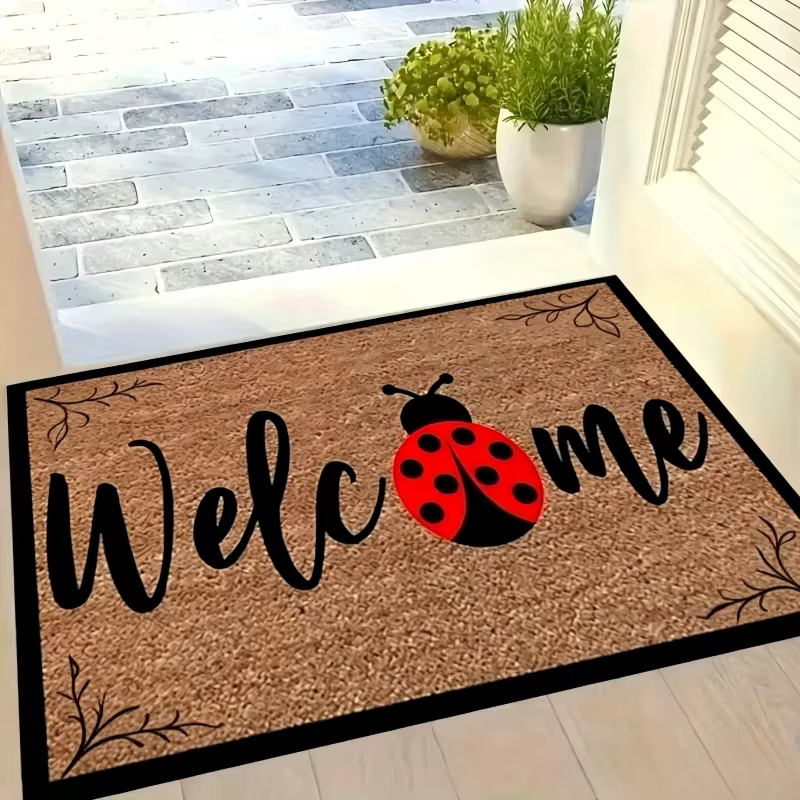 Tapis d'entrée pour animaux mignon et intéressant