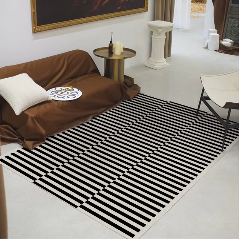 Tapis de luxe léger pour chambre à coucher