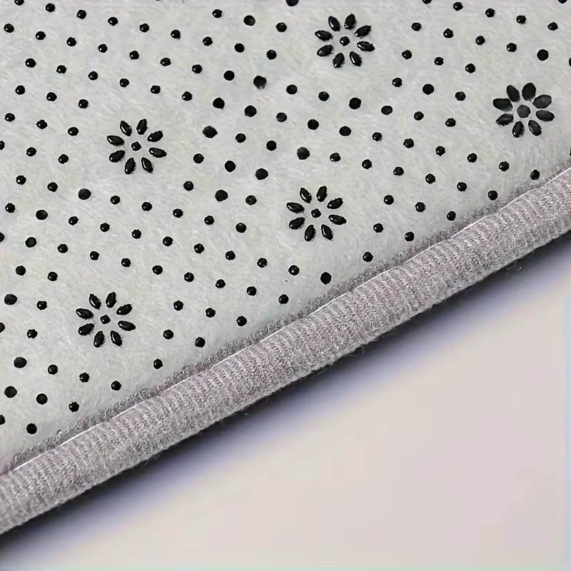 Tapis de sol absorbant épais en forme de L pour cuisine