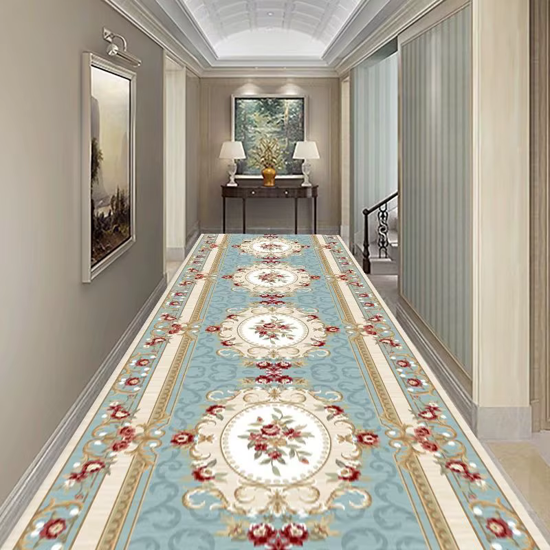 Tapis de couloir de style bohème de luxe