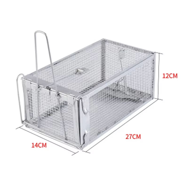 Cage à rats, souris, rongeur, contrôle des animaux, appât de capture, piège à souris pour Hamster, maison vivante humaine, Cage tueur de Rat de haute qualité