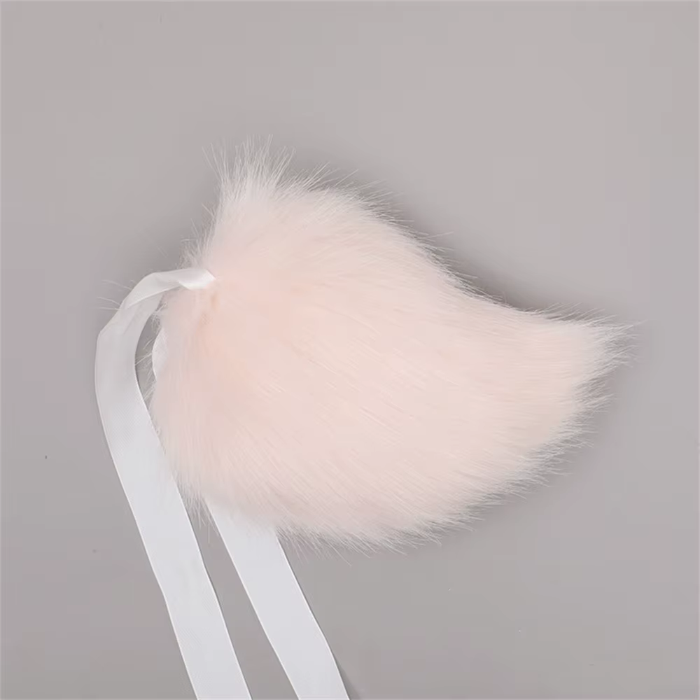 Queue de lapin en peluche Kawaii, 7 couleurs, queue de dessin animé rose, accessoires de Costume de Cosplay, queue de lapin Lolita pour jeu de rôle de fête, fille JK