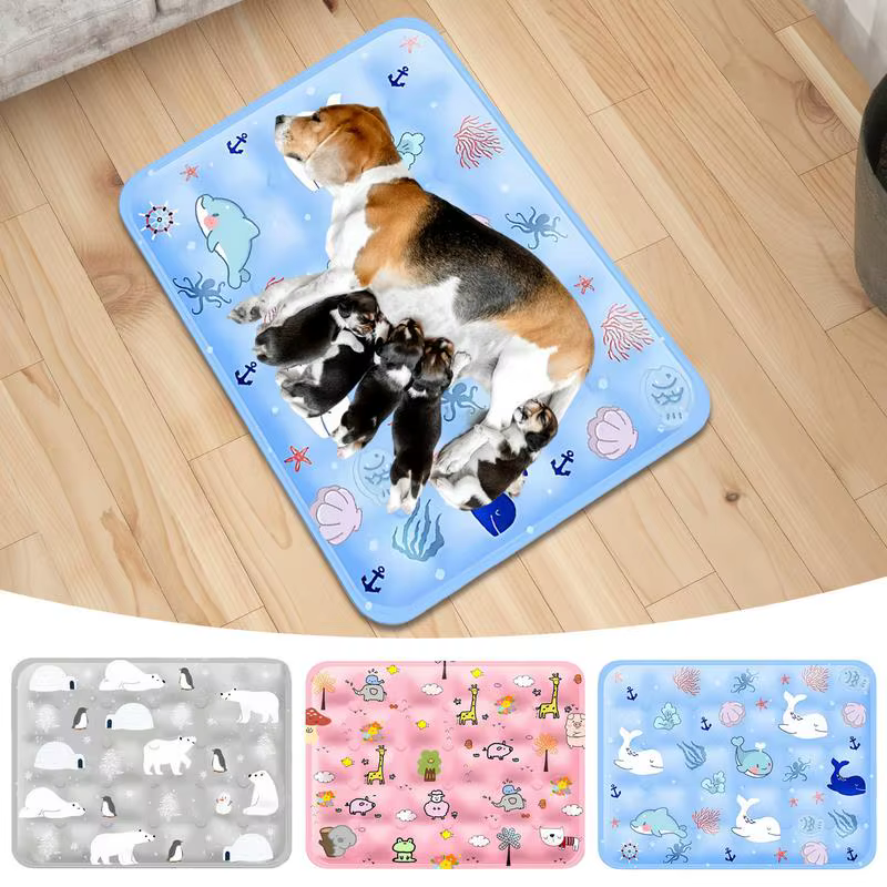 Tapis de refroidissement pour chien