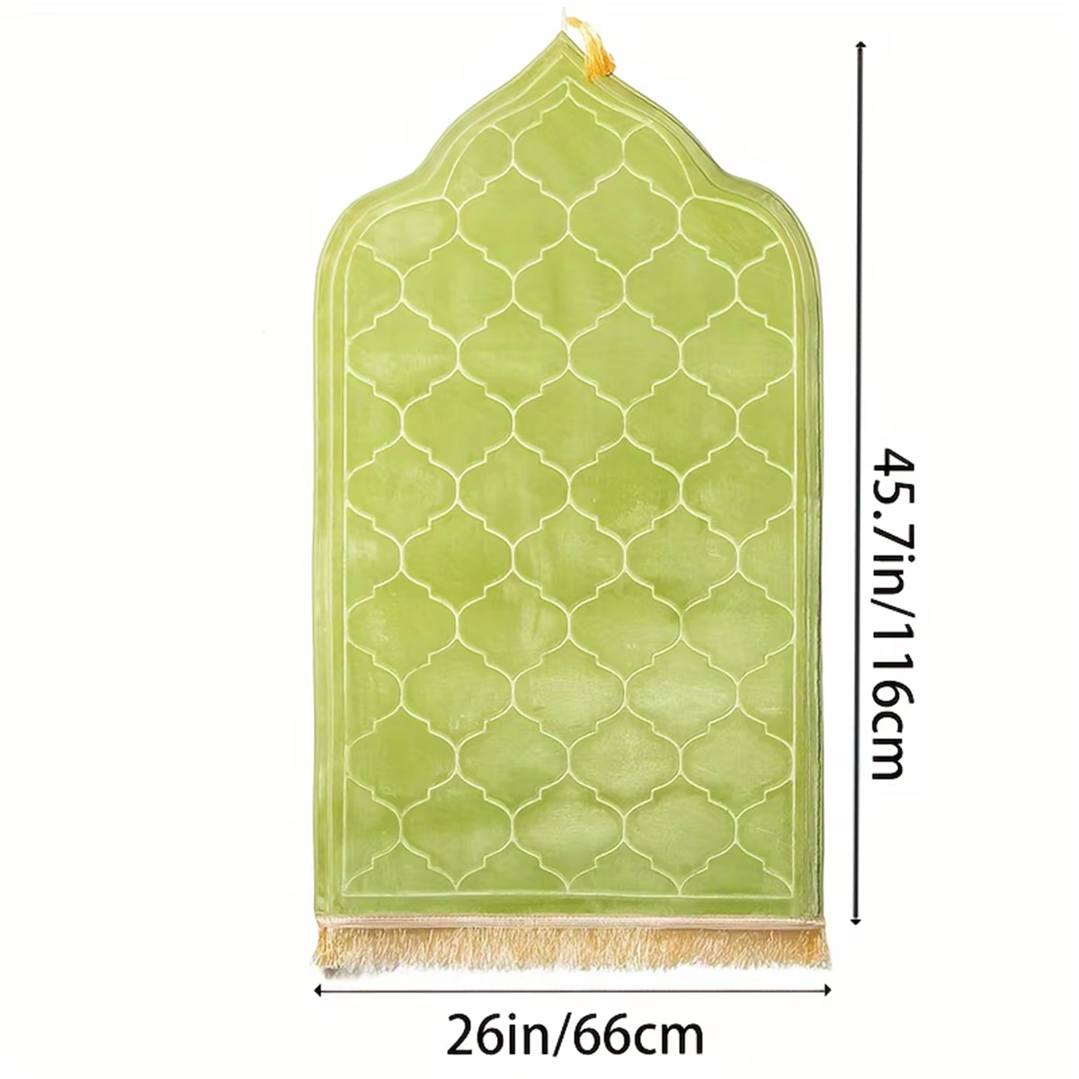 Tapis de prière doux éponge épaisse facile à transporter