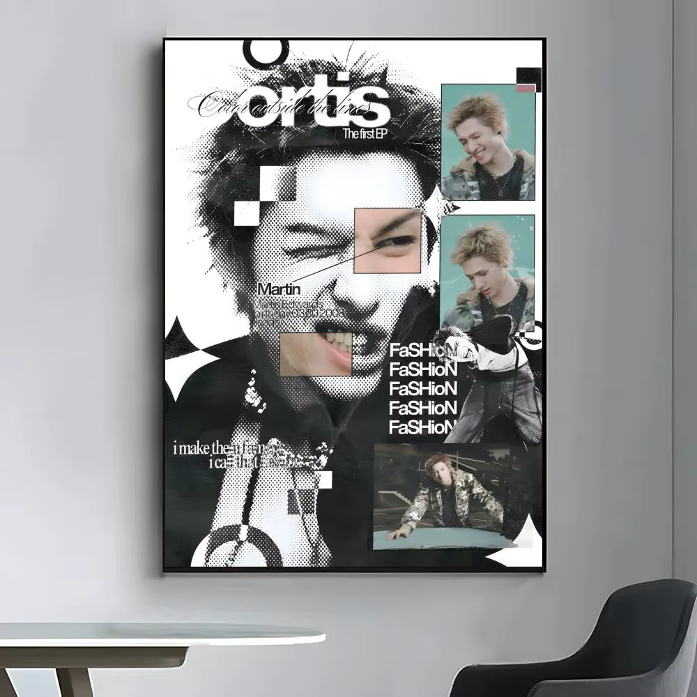 Affiche du groupe de garçons CORTIS, affiches haute définition, art mural pour le salon et la décoration de la maison.