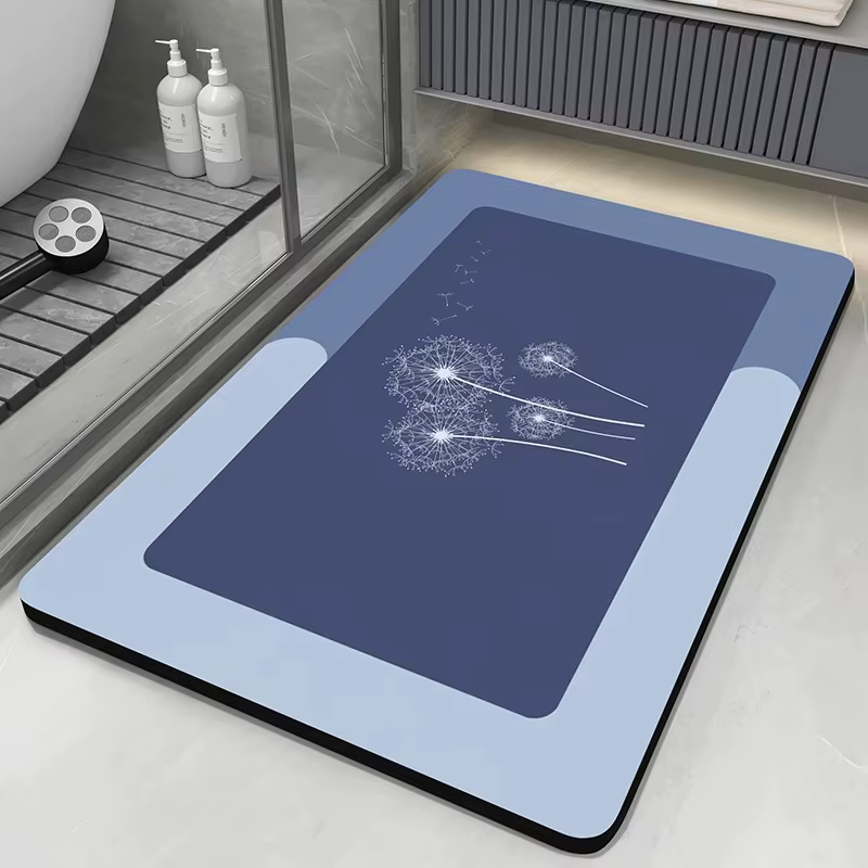 Tapis de bain en diatomite