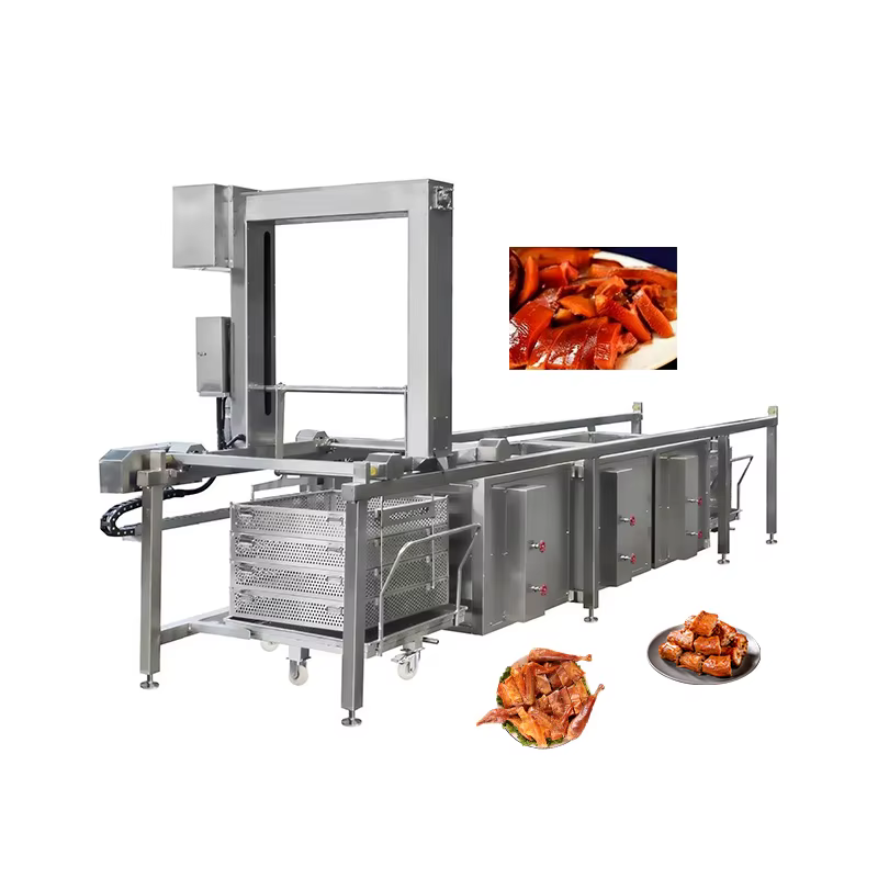 Four de cuisson continu pour viande braisée (bœuf, mouton, poulet) – Équipement industriel de cuisson en tunnel pour usine alimentaire – Personnalisable