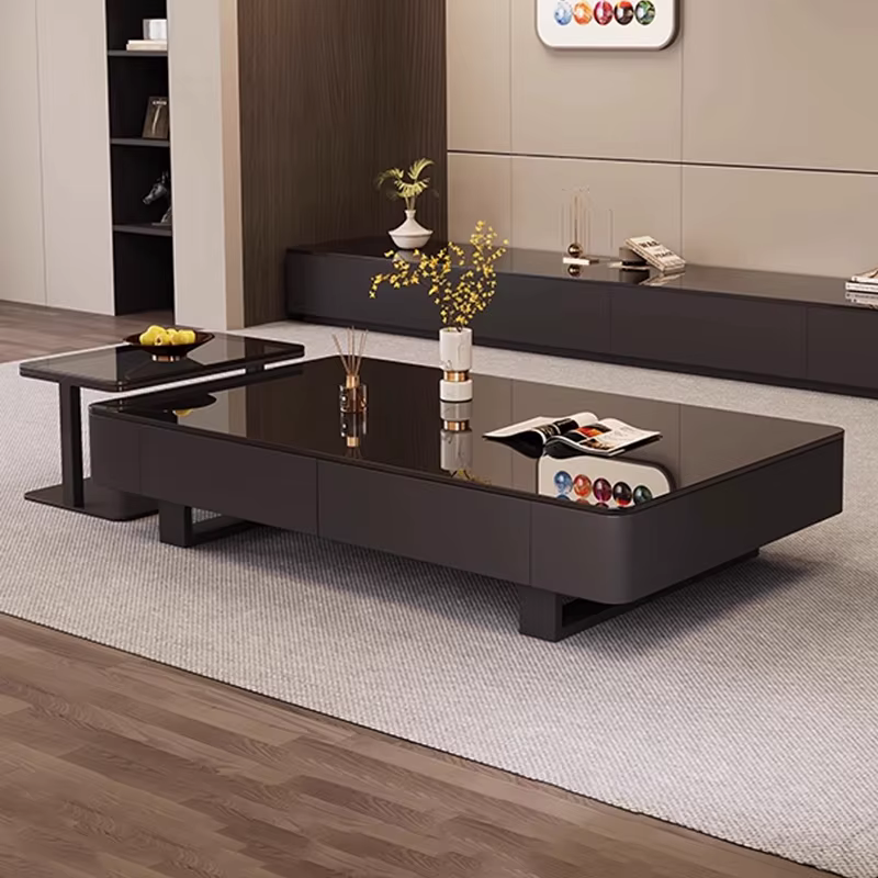 Table basse De beauté à la mode Tables basses De luxe européennes nordiques modernes Glamour exquis Mesa De Centro Sala meubles De maison